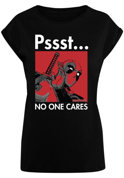 футболка Damen Ladies Deadpool - No One Cares T-Shirt