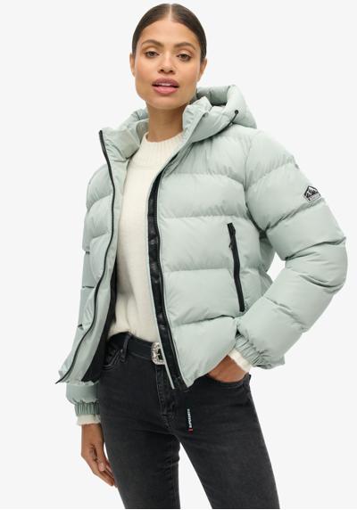 Стеганая куртка HOODED SPORTS PUFFER JACKET