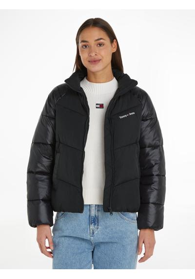 Стеганая куртка с фирменным лейблом Tommy Jeans TJW TONAL BLOCKING PUFFER
