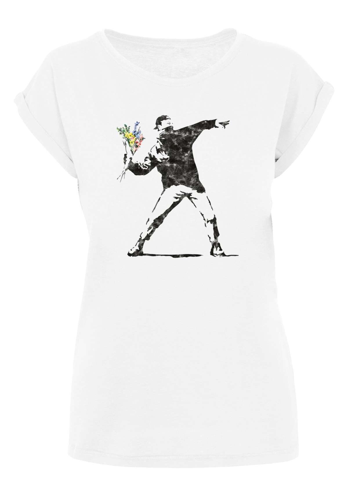 футболка »Damen Ladies Flower Bomb T-Shirt«