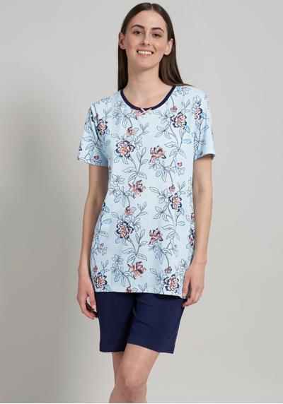 Коротышка, (2 шт.), пижамы с цветочным принтом