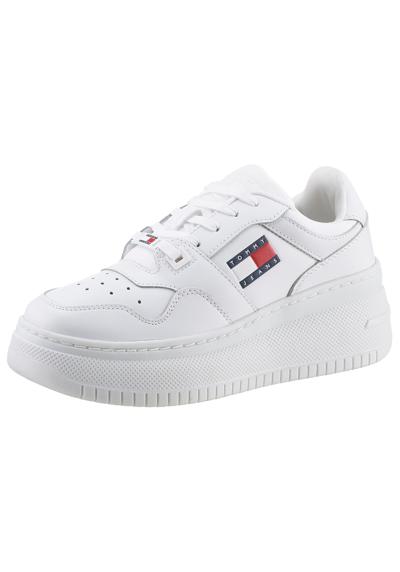 Кроссовки на платформе с надписью-логотипом на подошве TJW RETRO BASKET FLATFORM ESS