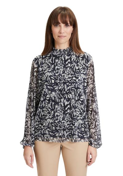 Рубашка с коротким рукавом Betty & Co Blusenshirt mit Stehkragen