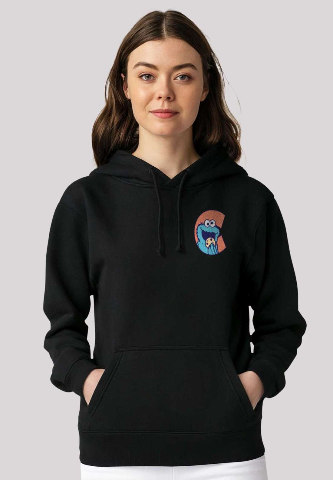 Толстовка с капюшоном Sesamstraße Cookie Monster `C`