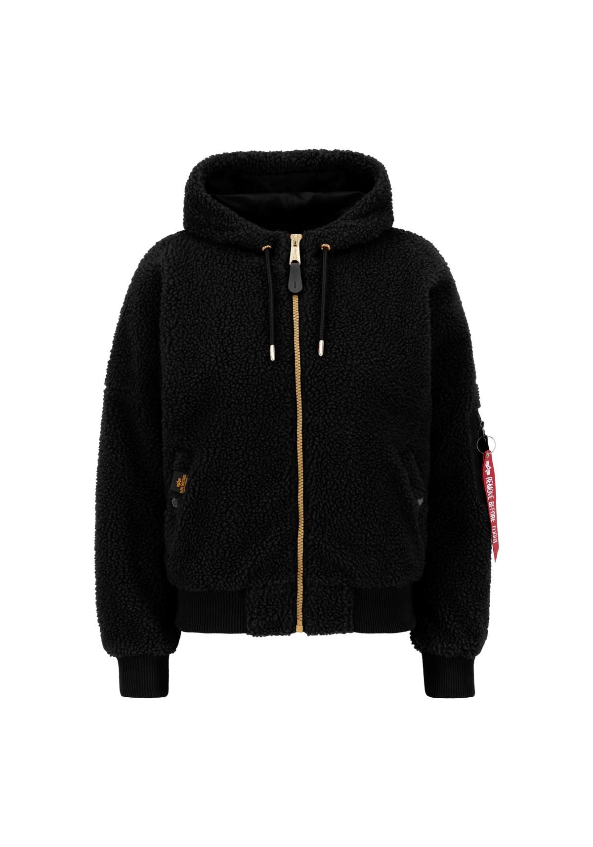 Куртка-бомбер »Women - Bomber Jackets MA-1 OS Hooded Teddy Wmn«