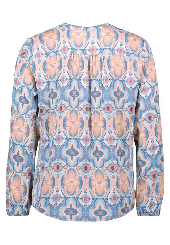 Рубашка-блузка Blusenshirt mit Muster