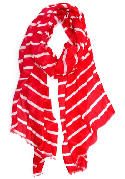 Модный шарф (1 шт.) с белыми полосками