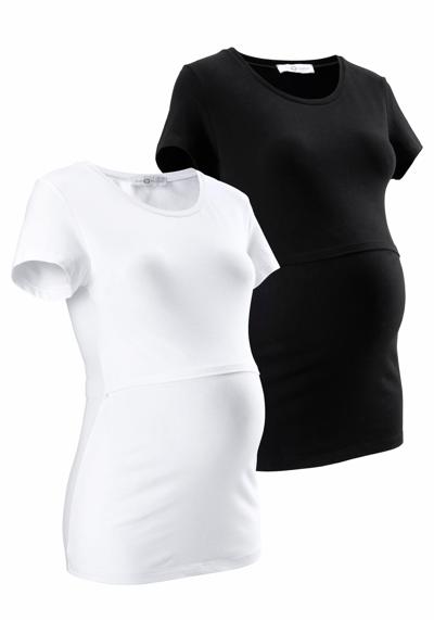 Рубашка для беременных , 2er Pack T-Shirts für Schwangerschaft und Stillzeit