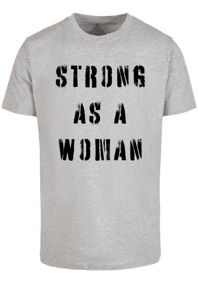 футболка Unisex WD - Strong As A Woman T-Shirt Round Neck