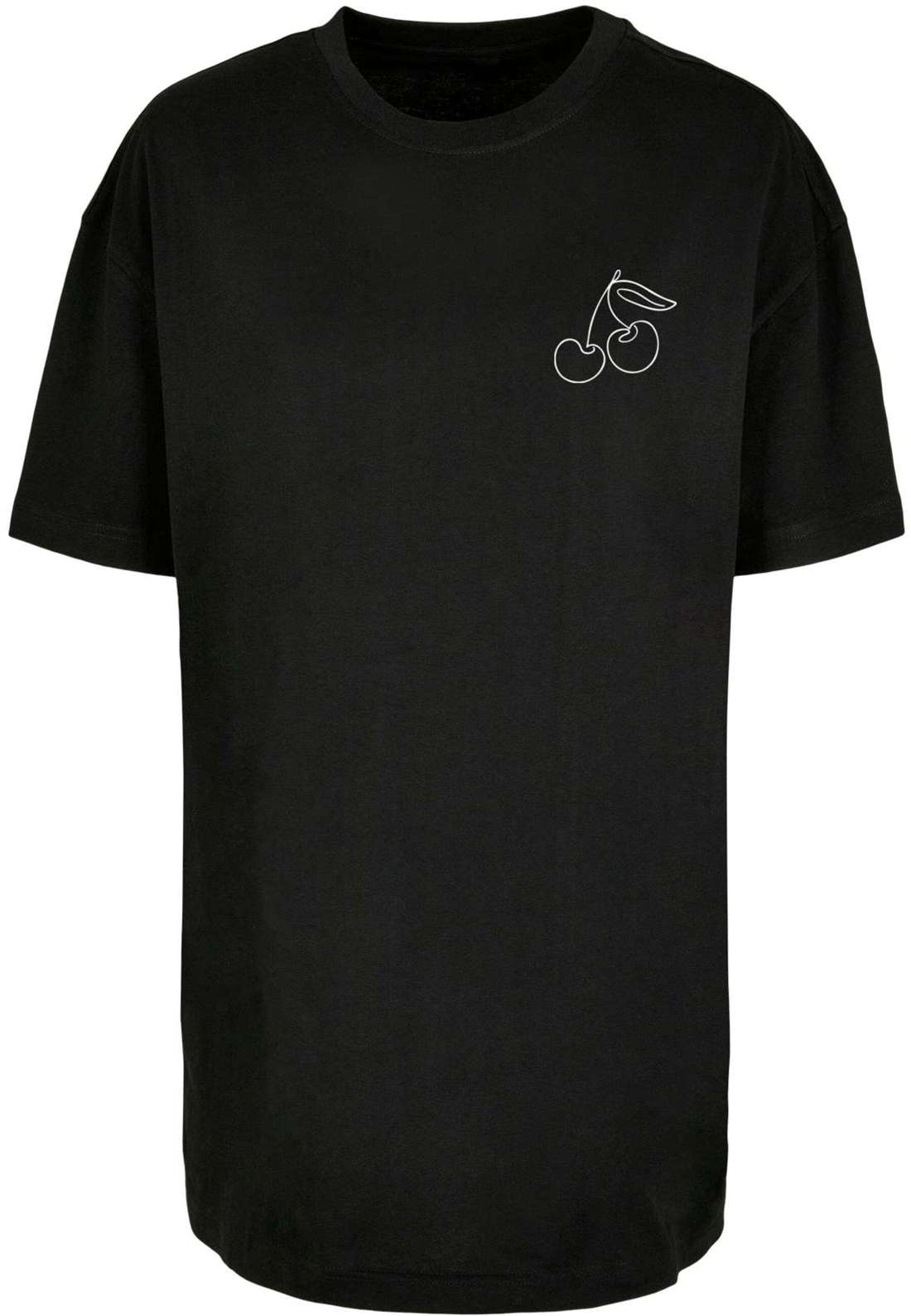 футболка Damen Ladies Cherry Oversized Boyfriend Tee
