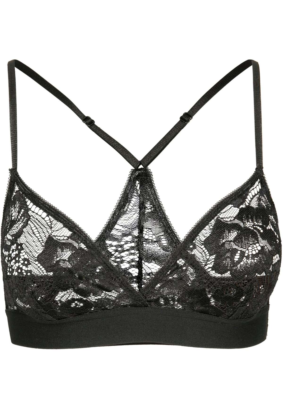 Спортивный бюстгальтер »Urban Classics Damen Ladies Triangle Laces Bra«