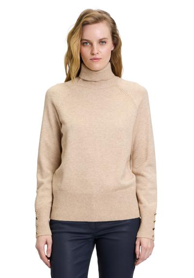 Вязаный свитер Rollkragenpullover mit Knöpfen