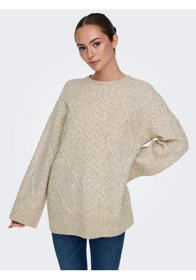Свитер с круглым вырезом SILJA L/S LONG CABLE PULLOV. KNT NOOS
