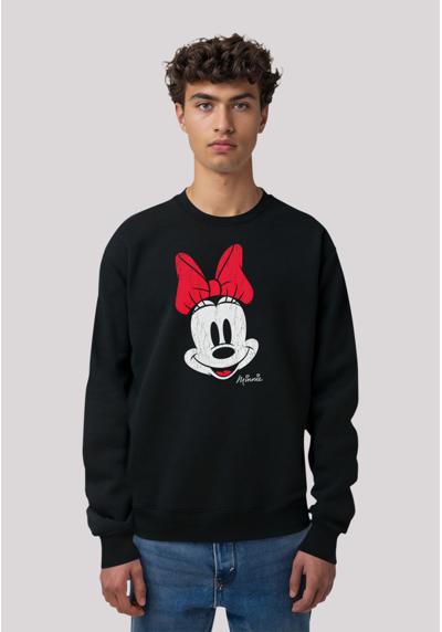 толстовка Disney Micky Maus Minnie Gesicht Vintage Look