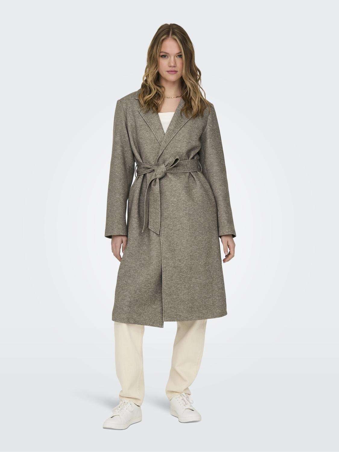 Длинное пальто ONLNICOLE LIGHT WRAP COAT CS OTW