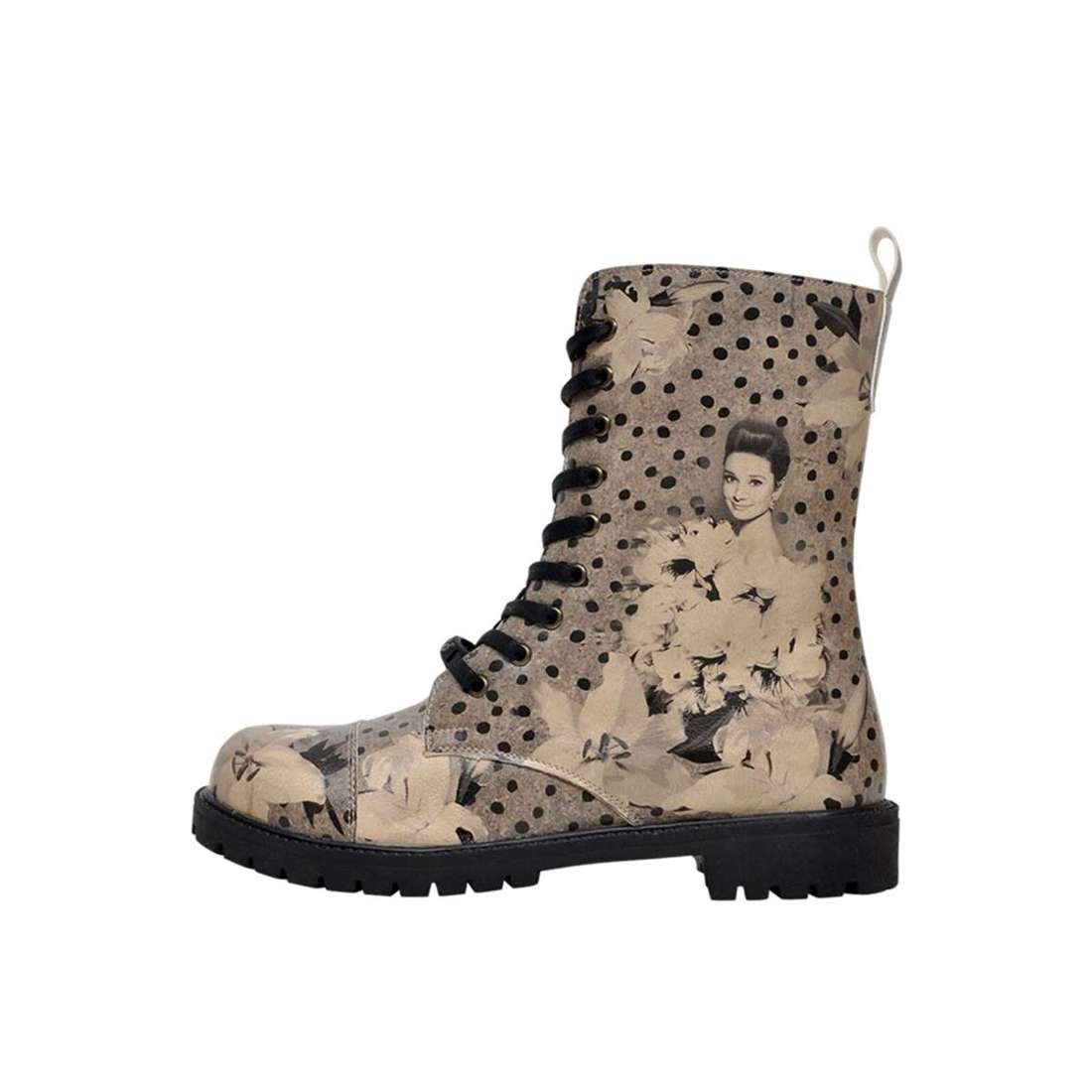 ботинки на шнуровке Damen Zipsy Black Dress Vegan Damen Stiefel / female
