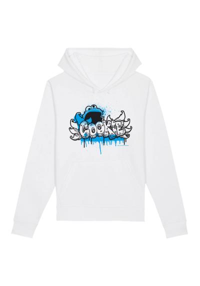 Толстовка с капюшоном Sesamstraße Cookie Fingers Graffiti