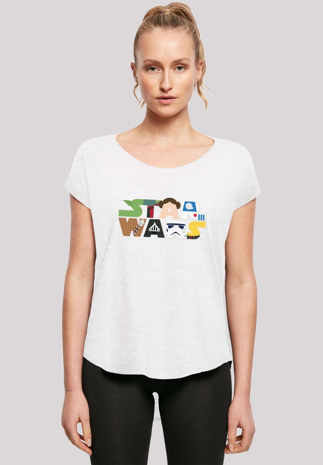 футболка Star Wars Character Logo