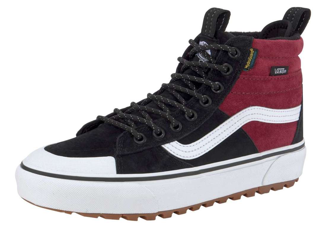 Кроссовки с контрастным логотипом на пятке. SK8-Hi MTE-2