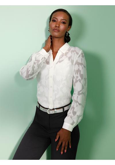 Блузка с длинными рукавами