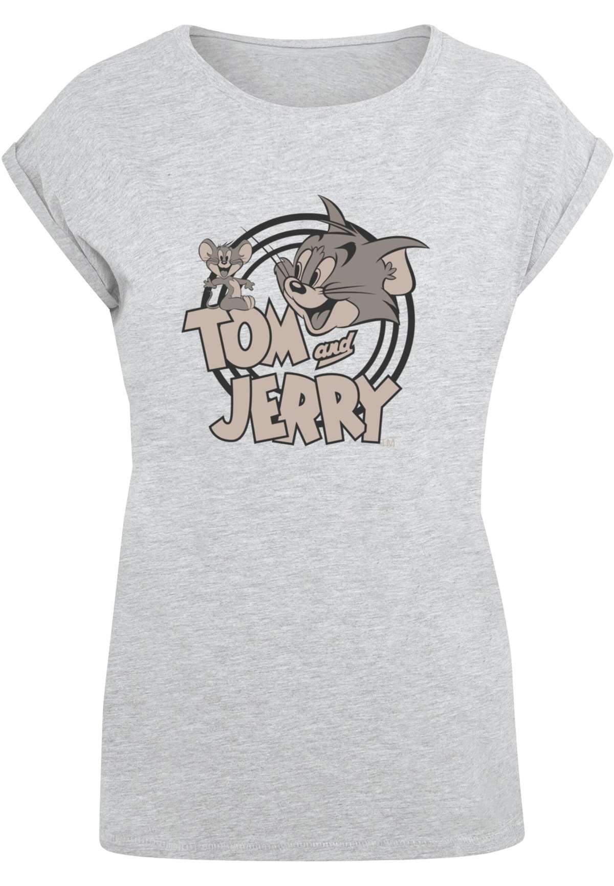 футболка Damen Ladies Tom and Jerry - Circle T-Shirt