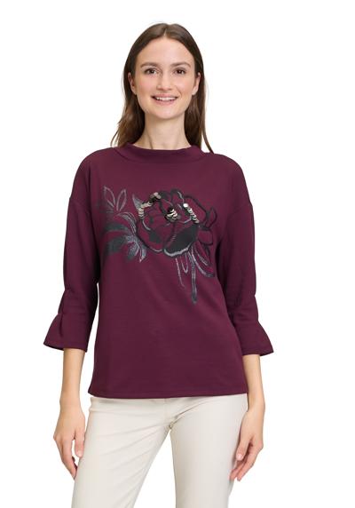толстовка Sweatshirt mit Trompetenärmeln