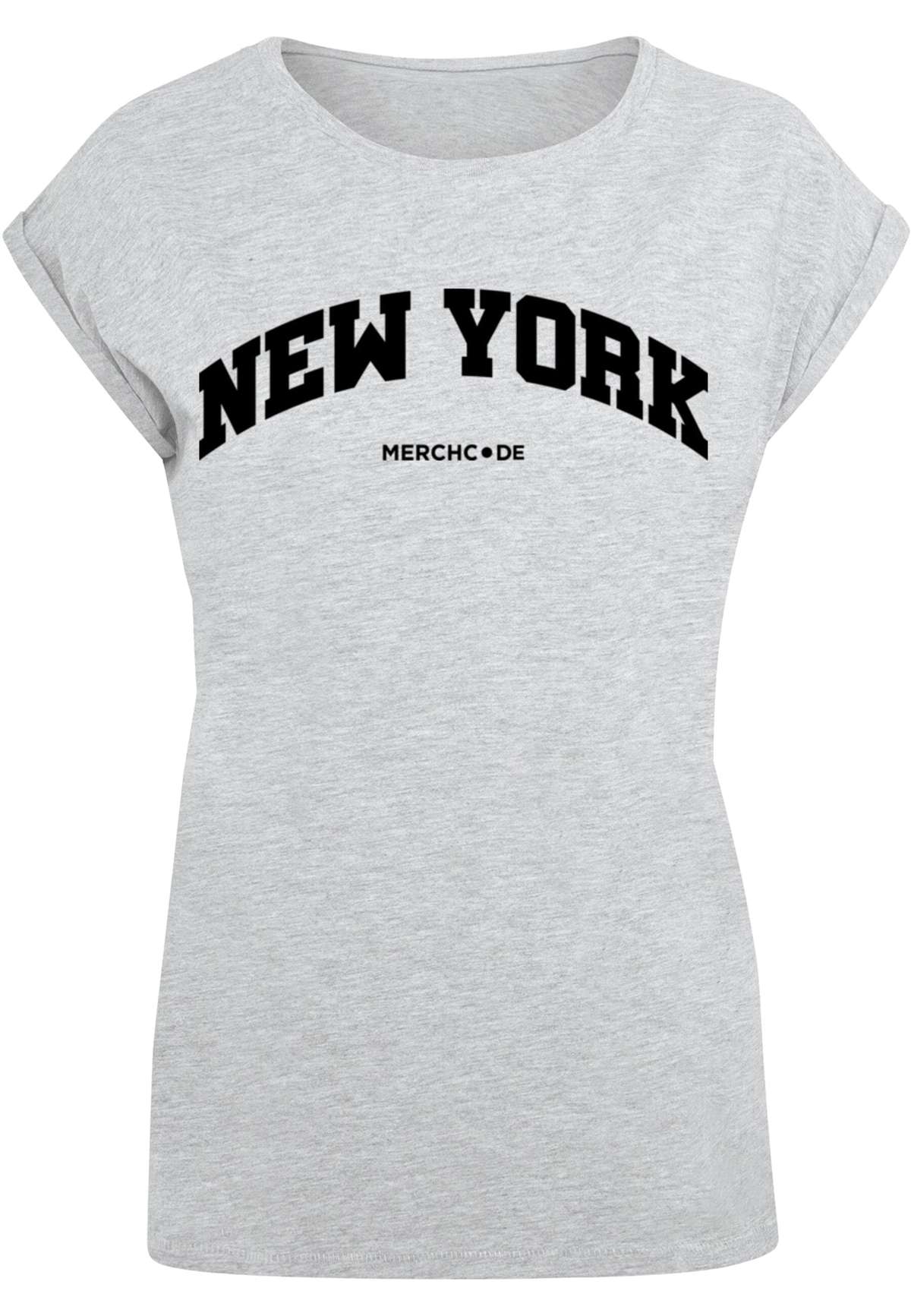 футболка »Damen Ladies New York Wording - T-Shirt«