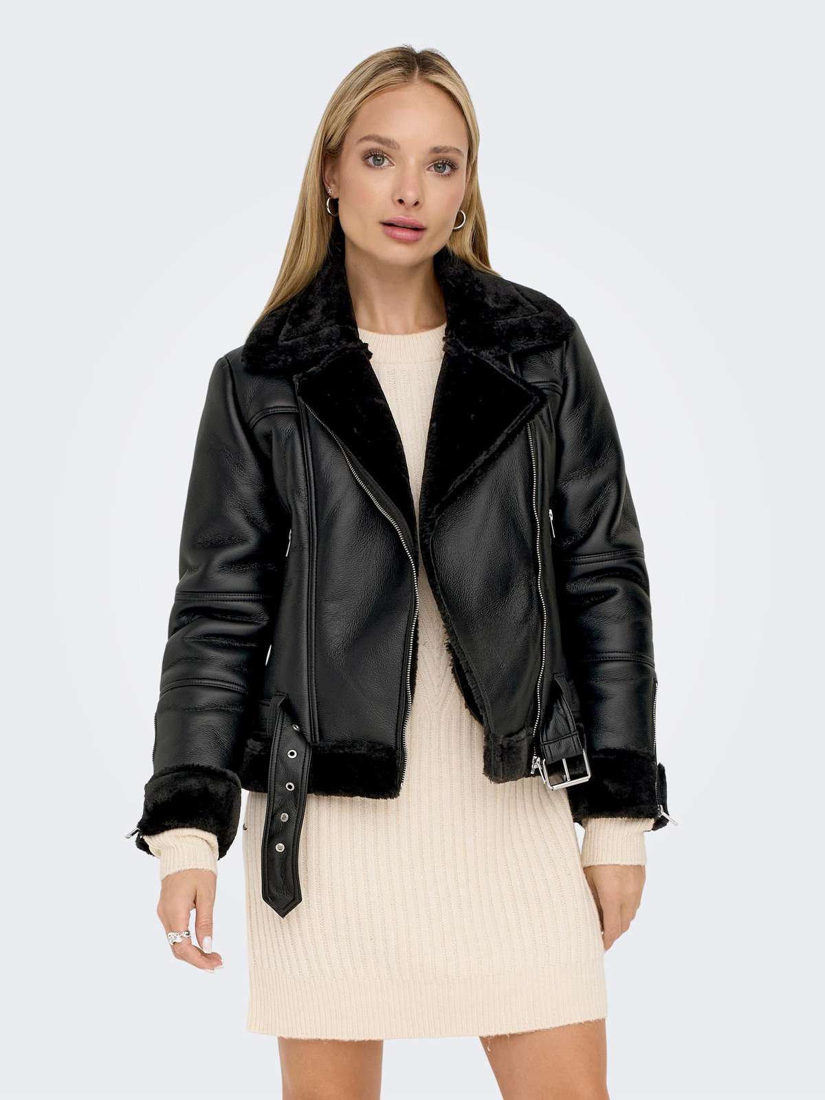 Куртка из искусственной кожи »ONLAGNETE FAUX LEATHER BIKER JKT OTW«