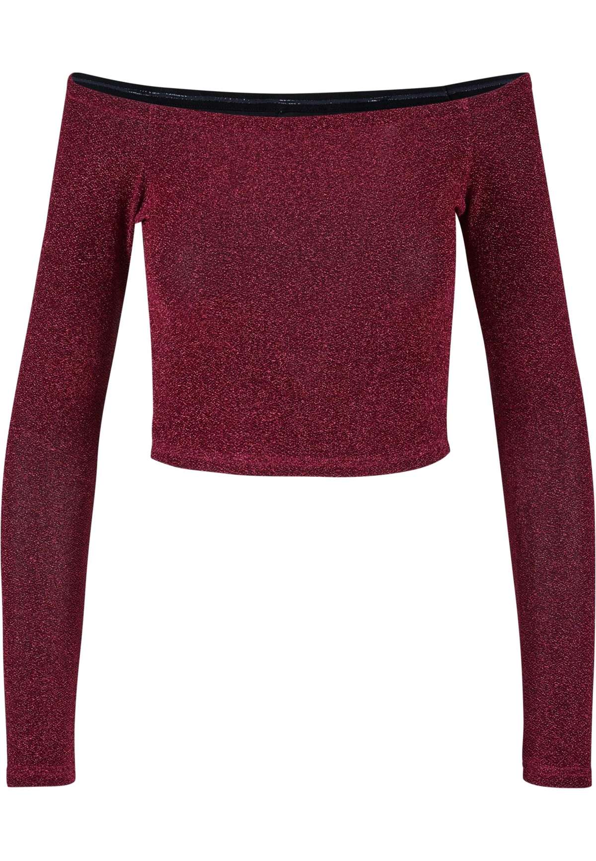 Длинный рукав »Urban Classics Damen Ladies Off Shoulder Glitter Longsleeve«