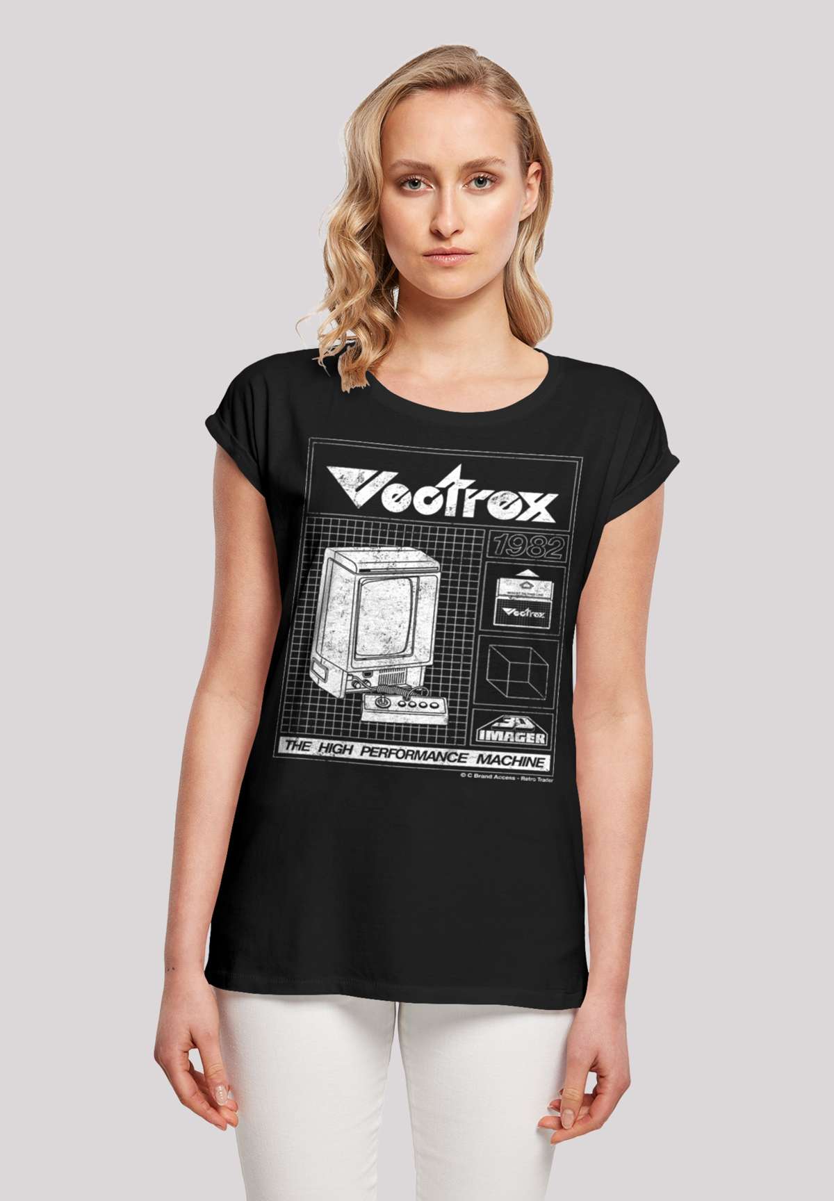 футболка »Retro Gaming Vectrex 1982«