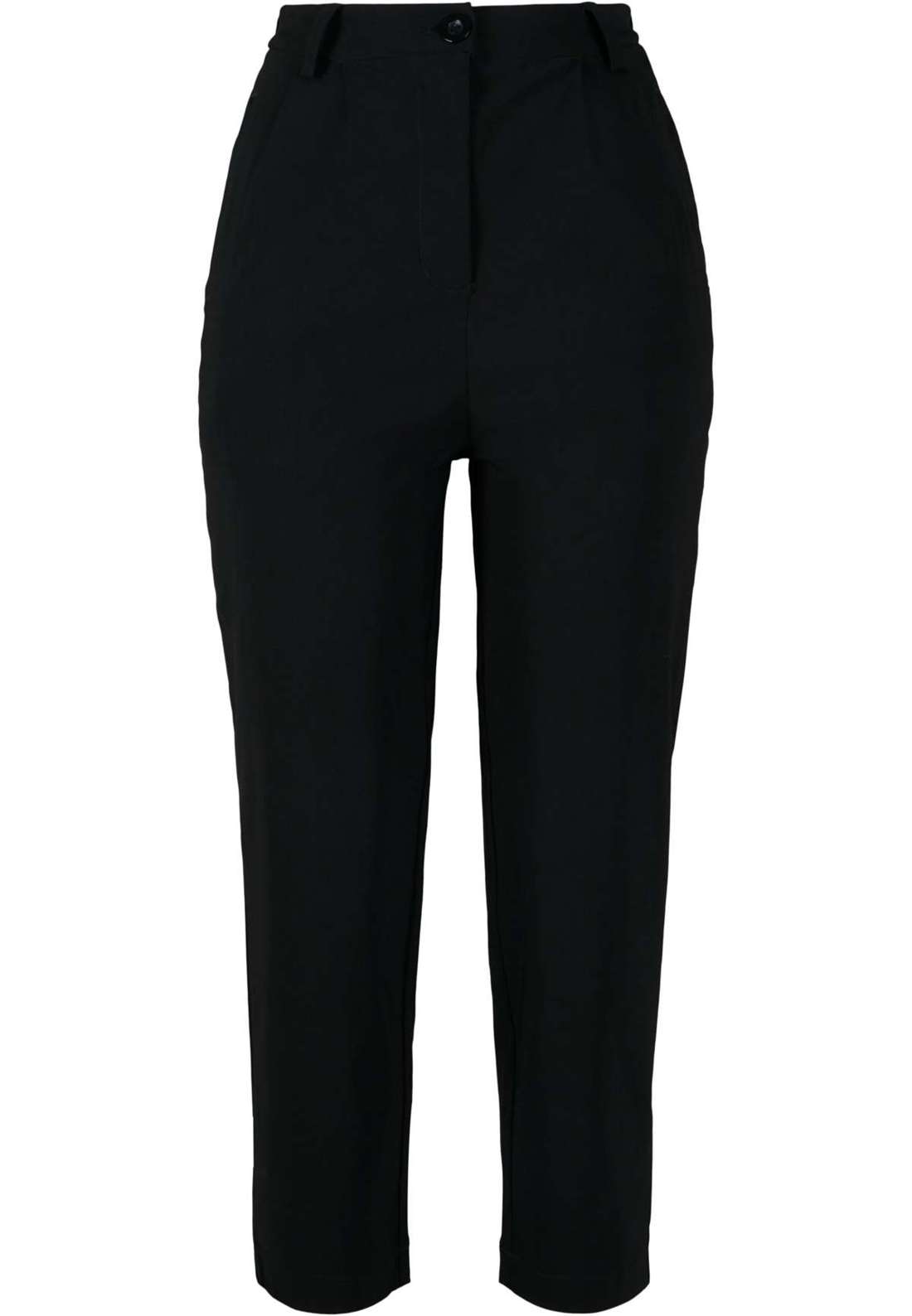 Тканевые брюки Urban Classics Damen Ladies High Waist Cropped Pants