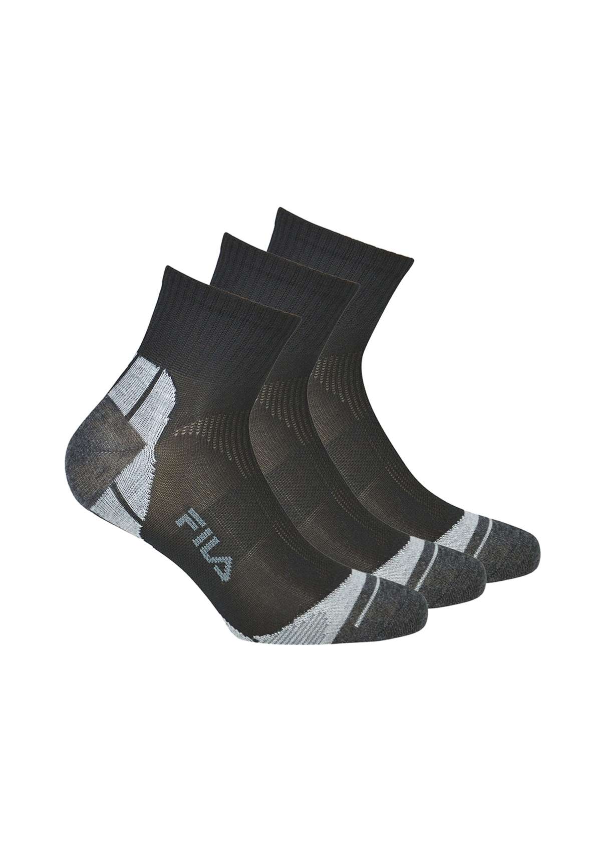 Короткие носки Socken FILA QUARTER UNISEX SOCKS MULTISPORT 3P 3er Pack