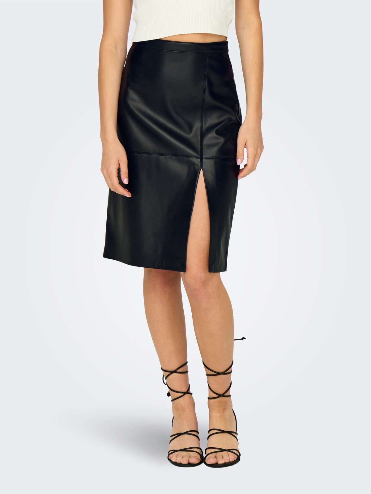 Юбка из искусственной кожи »ONLNEWOLINE FAUX LEATHER SKIRT CC OTW«