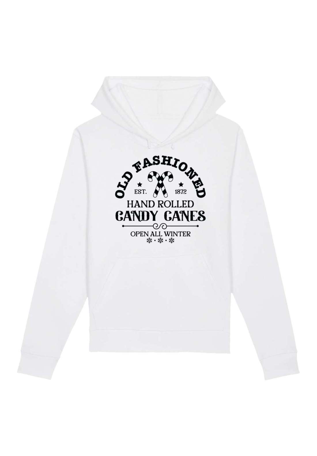 Толстовка с капюшоном Cany Canes Retro Weihnachten Sign