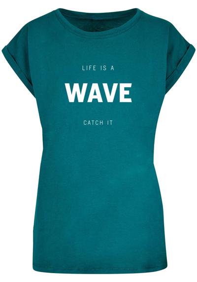 футболка Damen Ladies Summer - Life is a wave T-Shirt