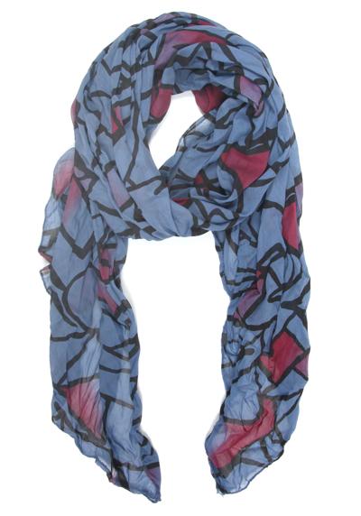 Модный шарф (1 шт.), с содержанием шелка