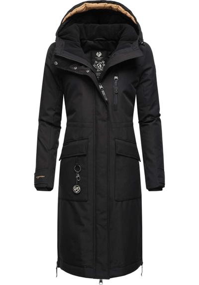Зимнее пальто, уличная куртка на теплой подкладке из переработанных материалов.
