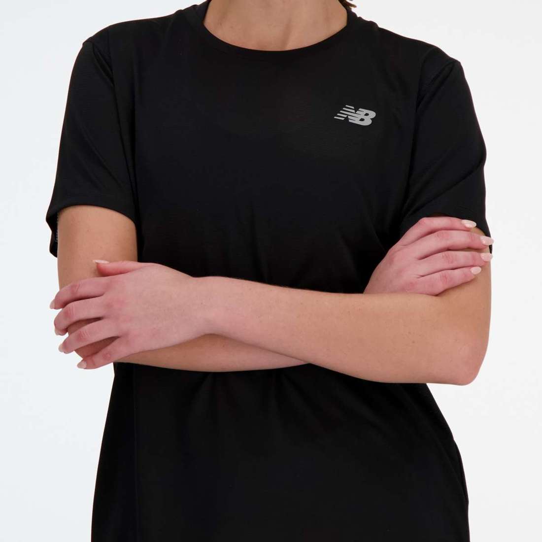 Беговая рубашка с логотипом бренда WOMENS RUNNING S/S TOP