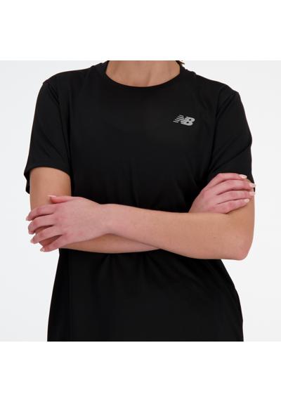 Беговая рубашка с логотипом бренда WOMENS RUNNING S/S TOP