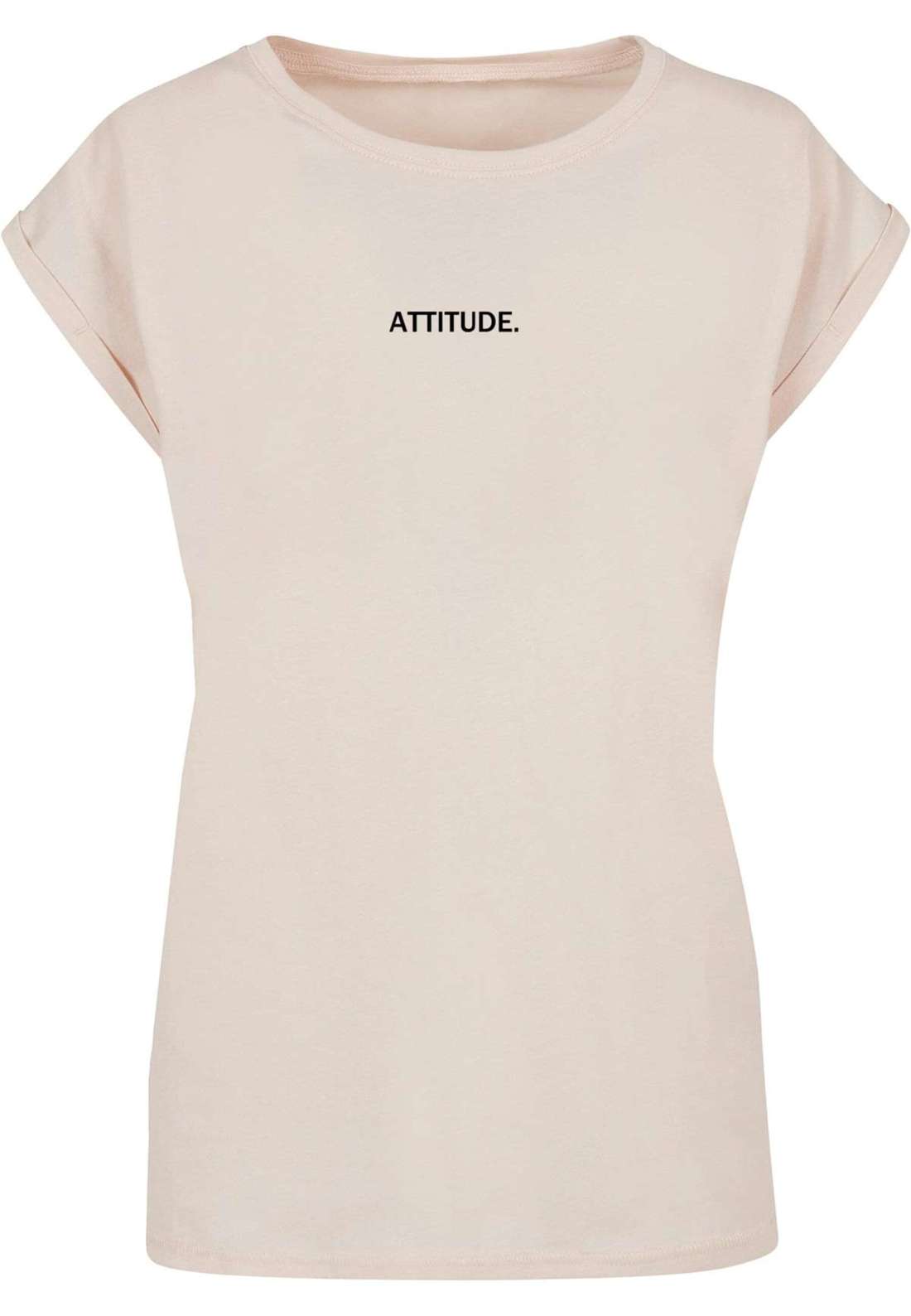 футболка Damen Ladies Attitude Extended Shoulder Tee