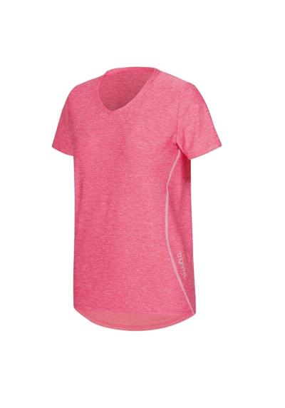 футболка TRIGEMA Sportshirt in Melange-Optik
