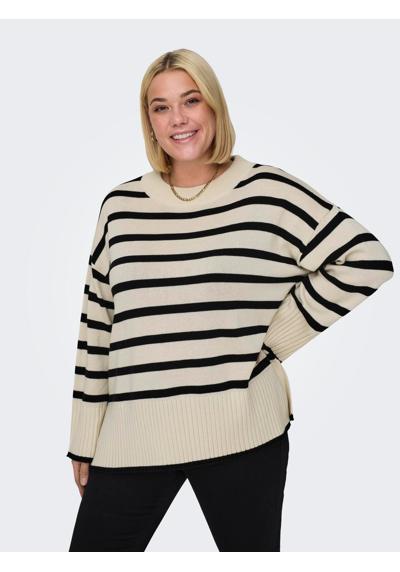 Свитер с круглым вырезом »CARHELLA LS LOOSE STRIPED O-NECK KNT«