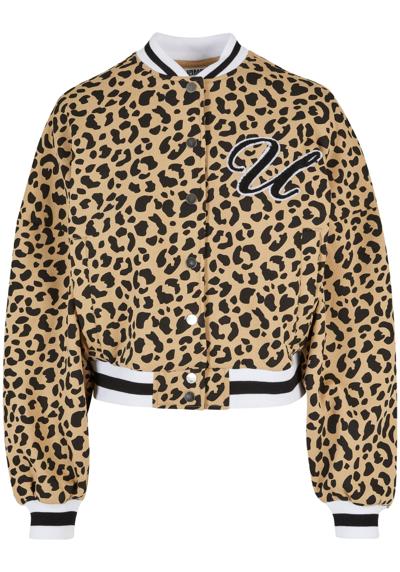 Толстовка Urban Classics Damen Ladies AOP Oversized College Sweat Jacket