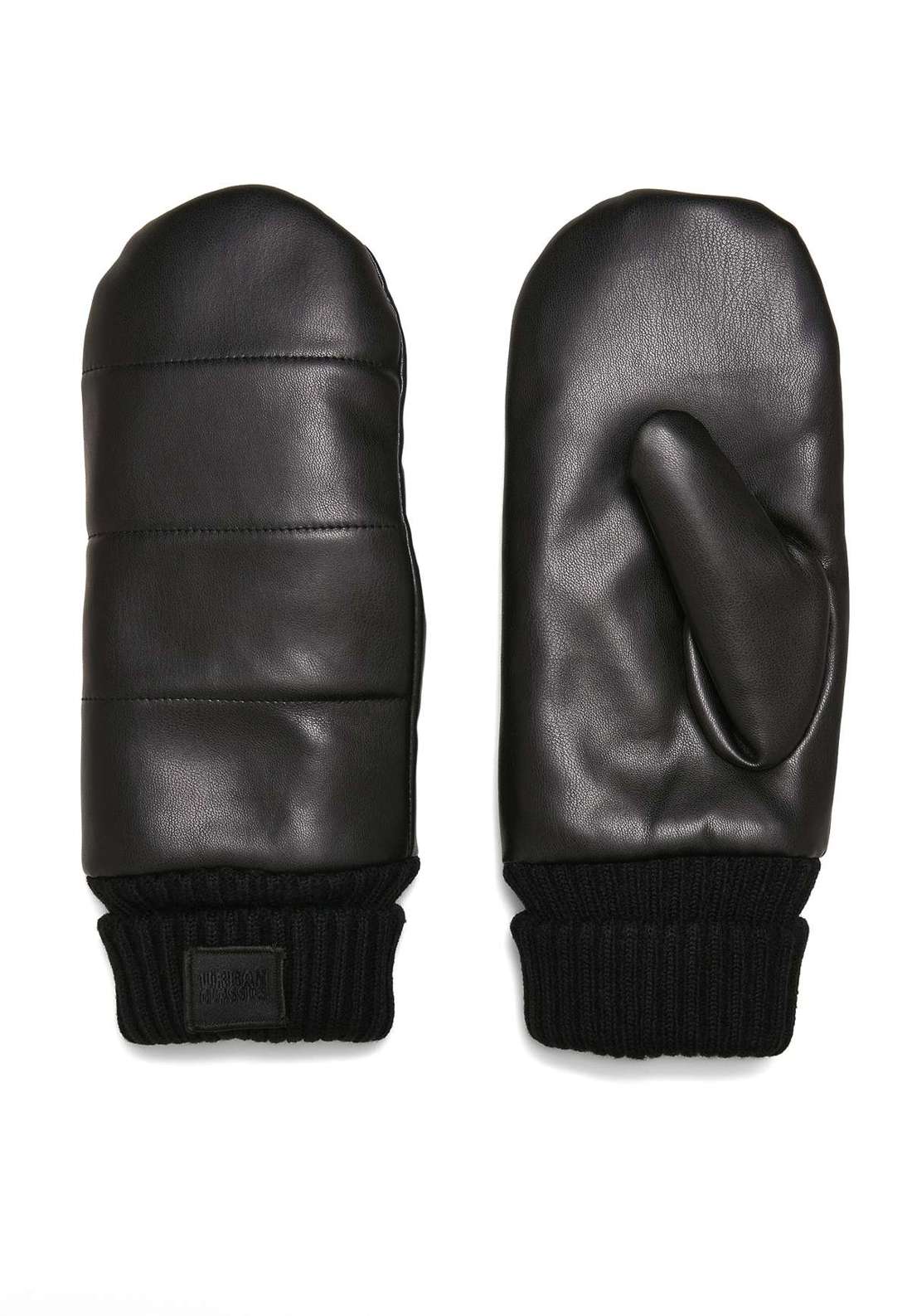 Хлопковые перчатки Urban Classics Unisex Puffer Imitation Leather Gloves