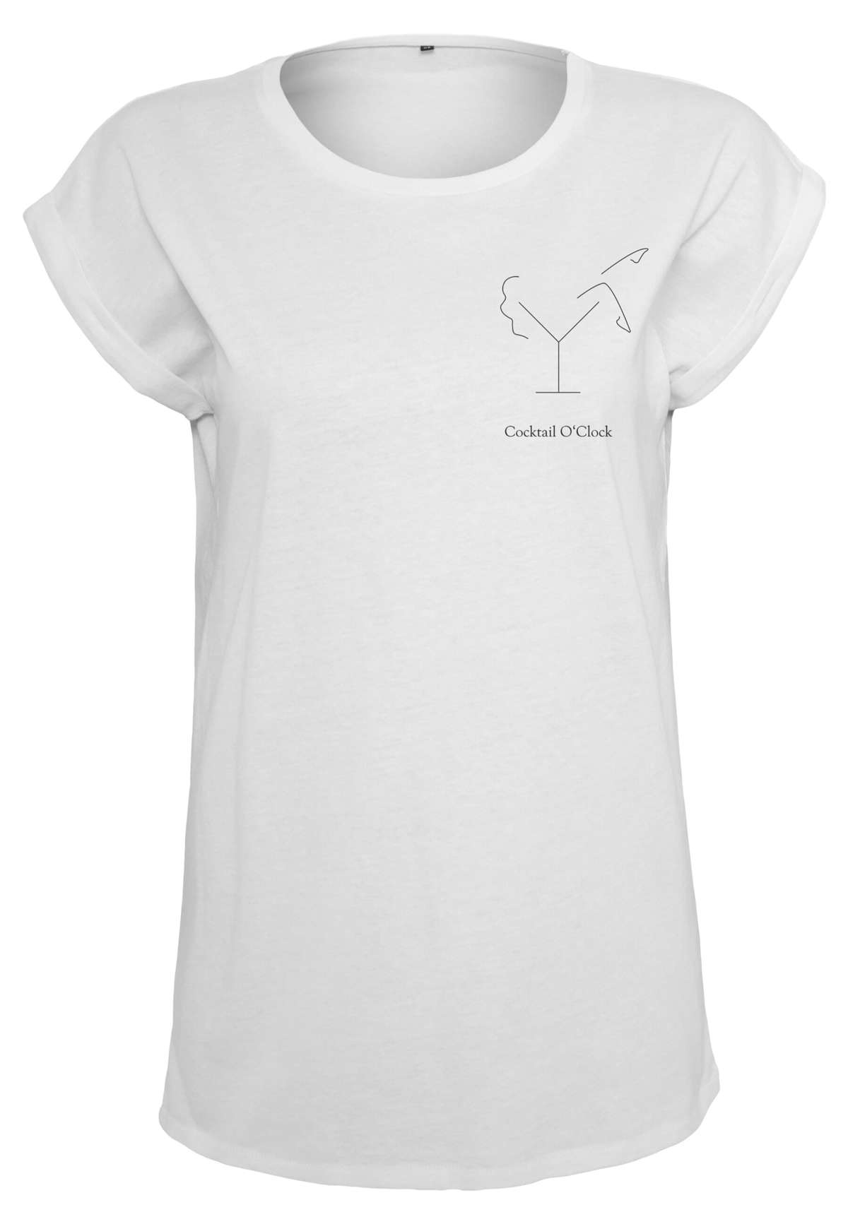 футболка Damen Ladies Cocktail O`Clock Tee