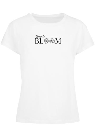 футболка Damen Ladies Pretty Time to bloom - Box Tee