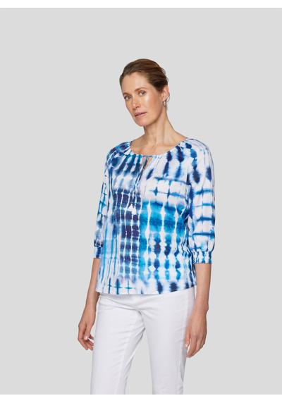Классическая блузка Bluse mit Bändern