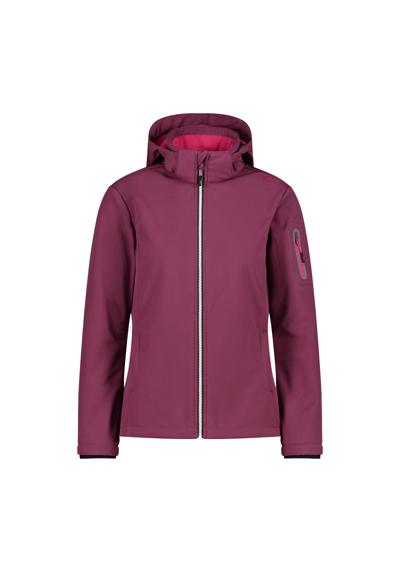 Куртка из софтшелла»WOMAN JACKET ZIP HOOD«