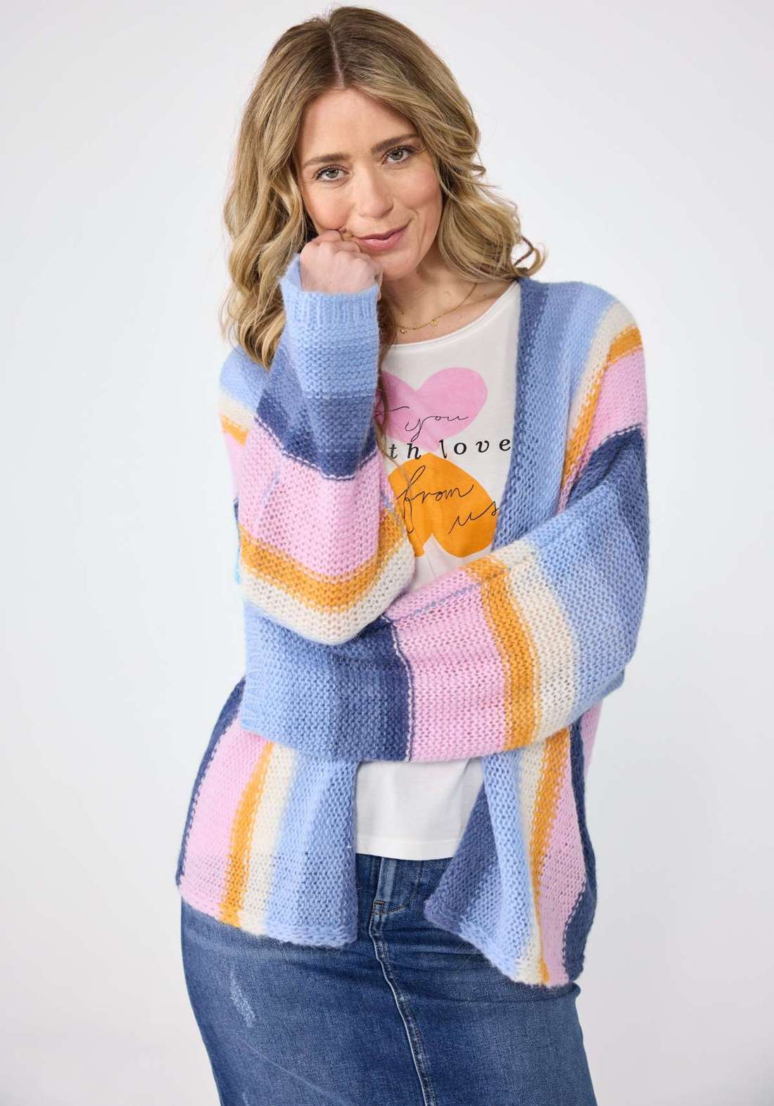 Кардиган с полосками BelamaL