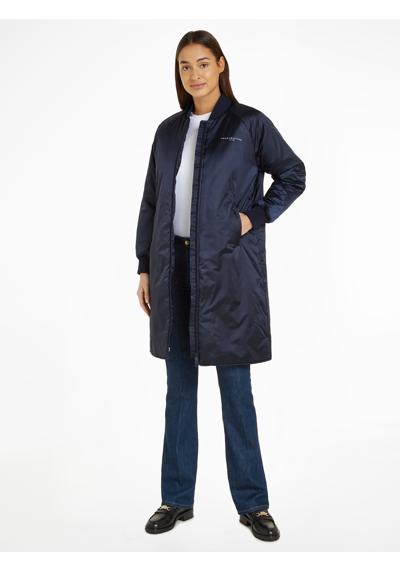 Короткое пальто с надписью-логотипом ESS MINI CORP REGULAR COAT